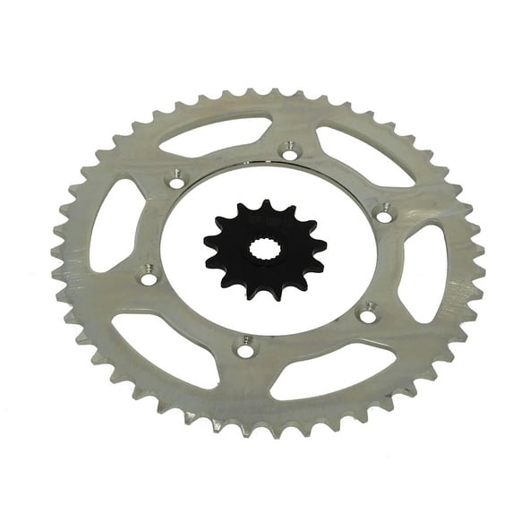 13 Tooth Front and 49 Tooth Rear Silver Sprocket fits Suzuki RM-Z250 2005 - 2012