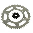 thumbnail image 1 of 13 Tooth Front and 50 Tooth Rear Silver Sprocket fits Suzuki DR350 1996 - 1999, 1 of 5