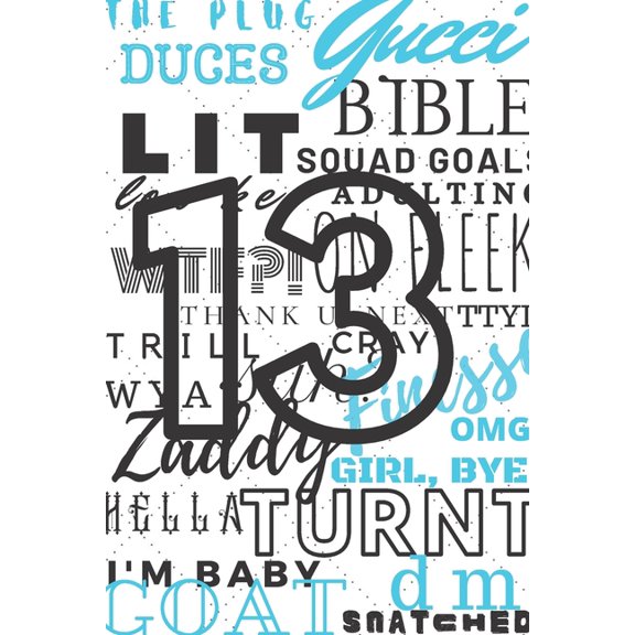 13 TRENDY BLUE Paperback 1688400028 9781688400023 DEENA CUNNINGHAM