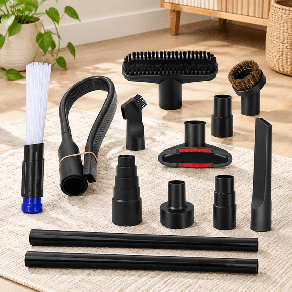 13 Universal Vacuum Attachments For Shop Vac Accessories - 2 1/2" To 1 ...