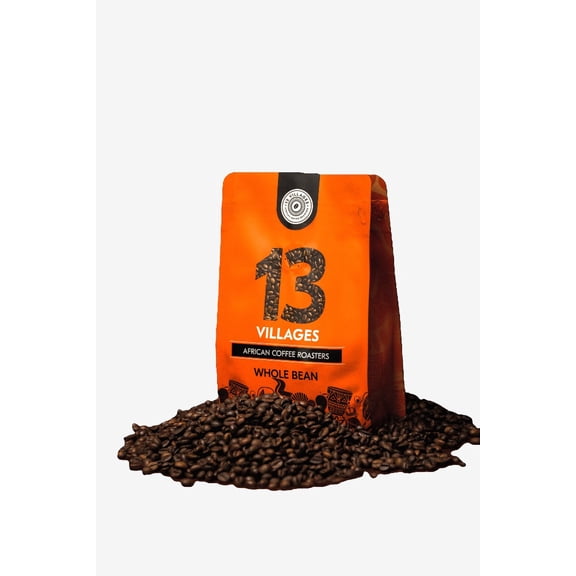 13 Villages African Coffee Roasters Whole Bean Coffee