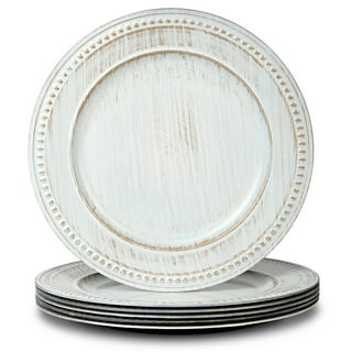 Black charger plates bulk top