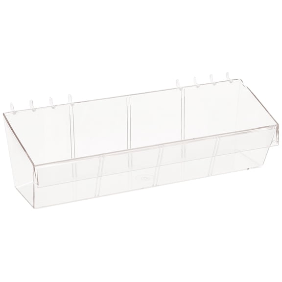 13" W Bin for Pegboard/Slatwall (4 Pack)