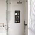 thumbnail image 1 of 13" X 31" Triple Shelf Shower Niche With Drainage Slope - Black DV-1SN0345B, 1 of 13