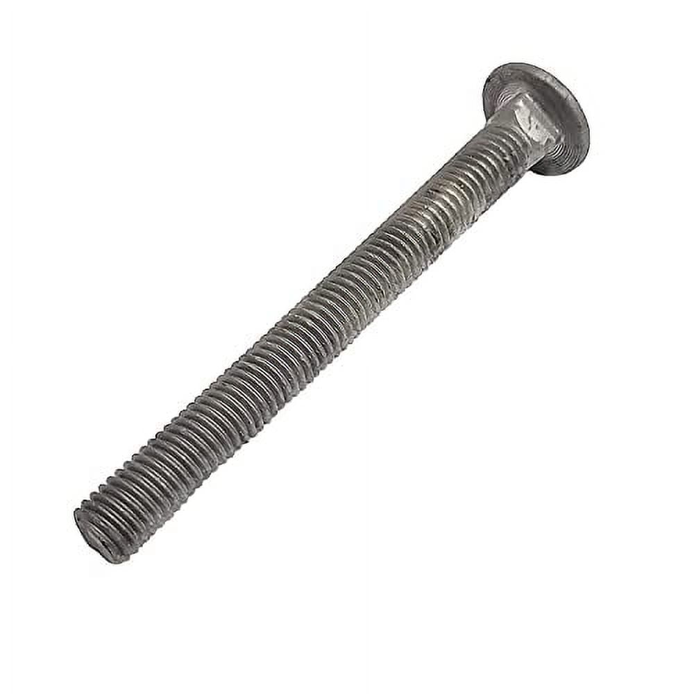  13 X 5" Carriage Bolt Round Head Hot Dip Galvanized 10Pcs