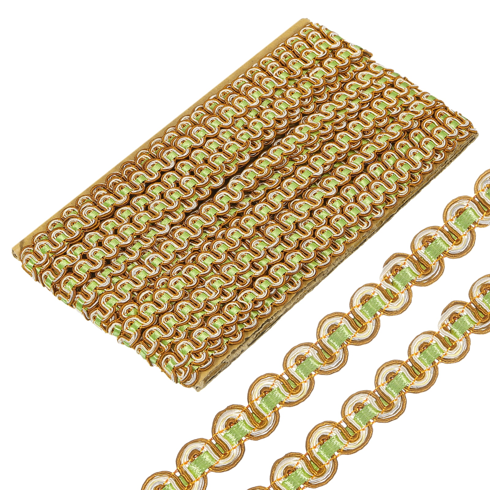 13 Yards Gimp Braid Trim, 3/8 inch Wide Curtain Fabric Trim，Upholstery