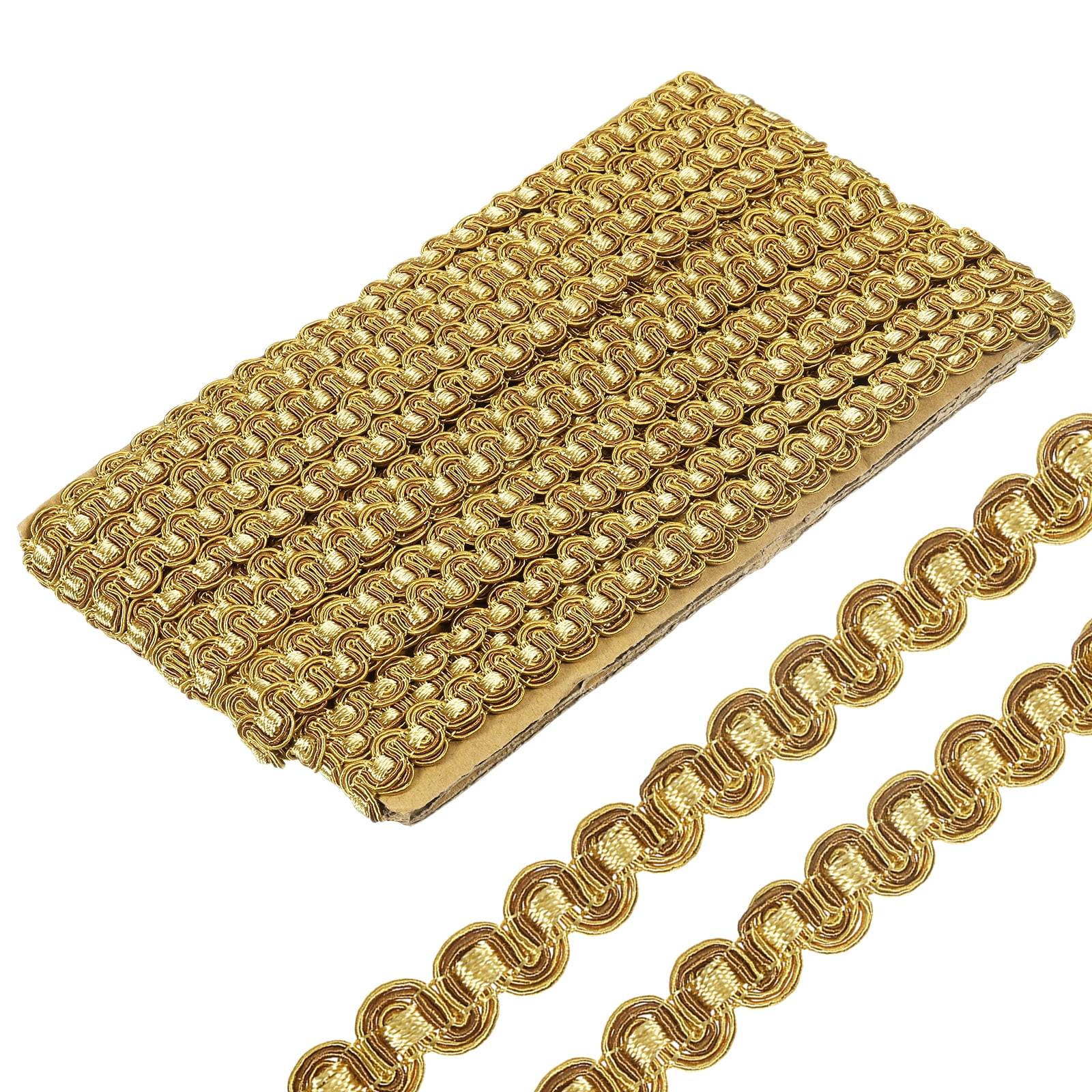 13 Yards Gimp Braid Trim, 3/8 inch Wide Curtain Fabric Trim,Upholstery