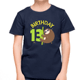thumbnail image 1 of 13 Year Old Birthday Boy Shirt Sloth 13th Birthday Outfit Boys Birthday Shirt Boy Happy Birthday Shirt, 1 of 8