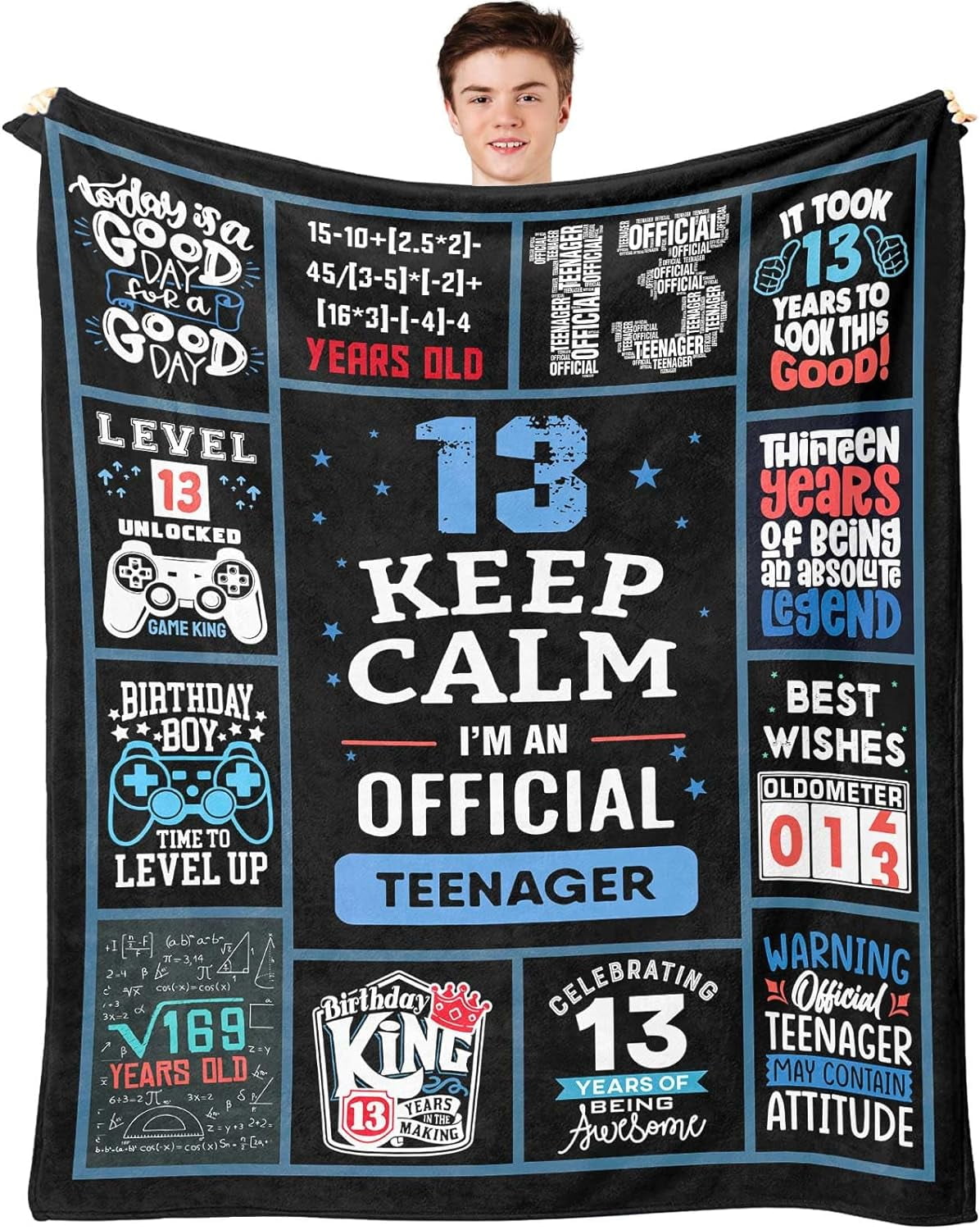13 Year Old Boy Birthday Gifts, Funny 13th Birthday Gifts for Boys