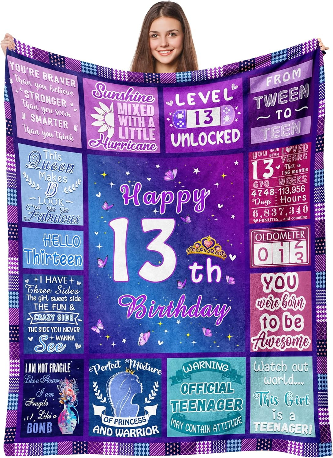 13 Year Old Girl Birthday Gifts, Teenage Girls 13th Birthday Gifts