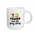 thumbnail image 1 of 3drose, 13 Year Still Going Strong Thirteenth Gift for 13th Wedding Anniversary, 15oz Mug, 1 of 6