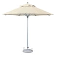 thumbnail image 1 of 13 ft. Ecru Polyester Round Market Patio Umbrella, 1 of 1