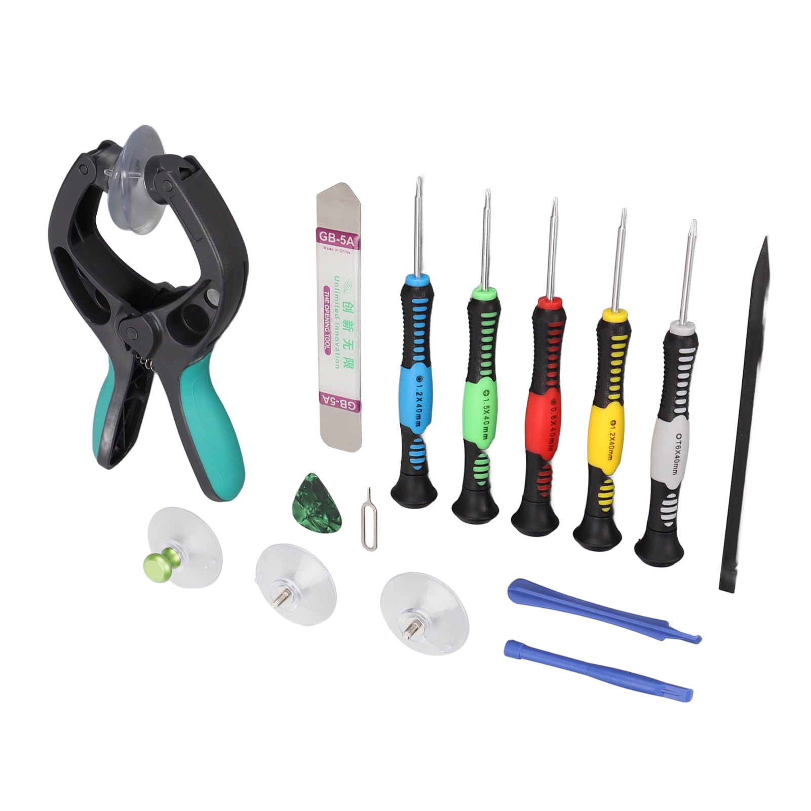 13in1 Mobile Phone Repair Tools Kit, LCD Screen Opening Suction Cup Pry Tool Screwdriver Set