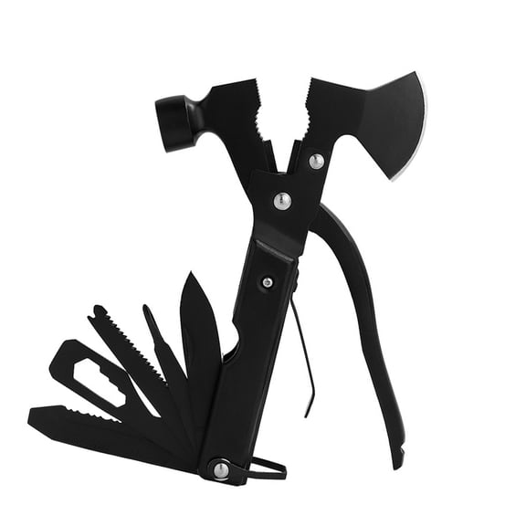 13 in 1 Multi Function Hatchets Hammer Tool With Foldable Design Sturdy Stainless Steel For Camping Craft Urgent