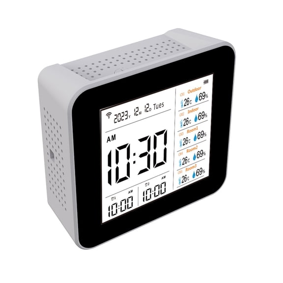 13-in-1 Wireless Temperature and Humidity Smart Weather Station Indoor and Outdoor Wireless ,Weather Forecast