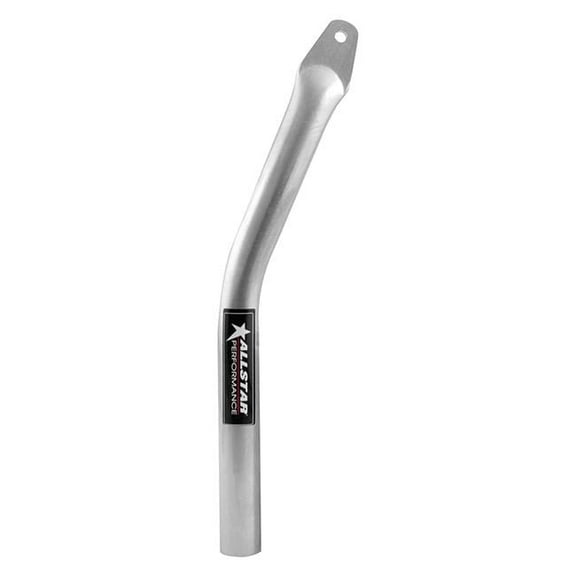 13 in. Aluminum Front Wing Post Bent, Natural