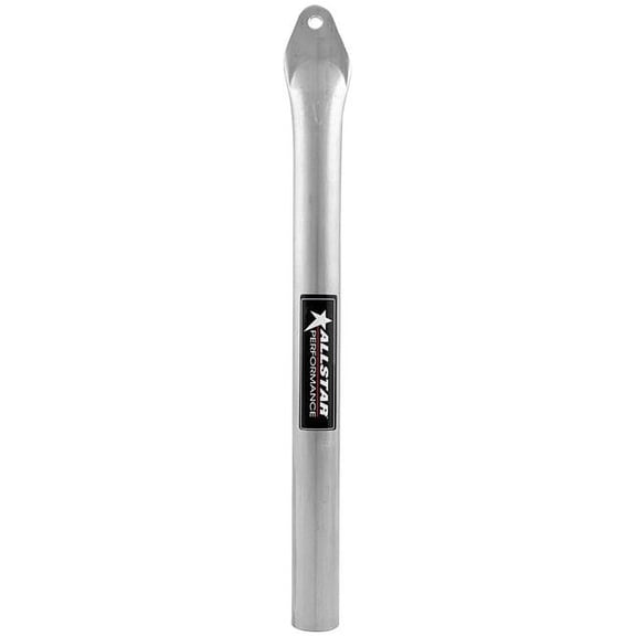 13 in. Aluminum Front Wing Post Straight, Natural