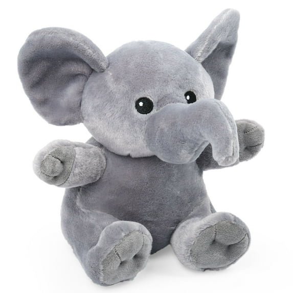 13 in Gray Elephant Plush Stuffed Animals Toys for Kids, Toddlers, Girls