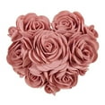 thumbnail image 1 of 13 in. Heart Shaped Felt Throw Pillow, Pink, 1 of 1