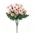 thumbnail image 1 of 13 inch Artificial Daisy Flower Stem Faux Gerbera Bouquet for Home Vase Arrangement Wedding Party Indoor Decor Display Pink, 1 of 7