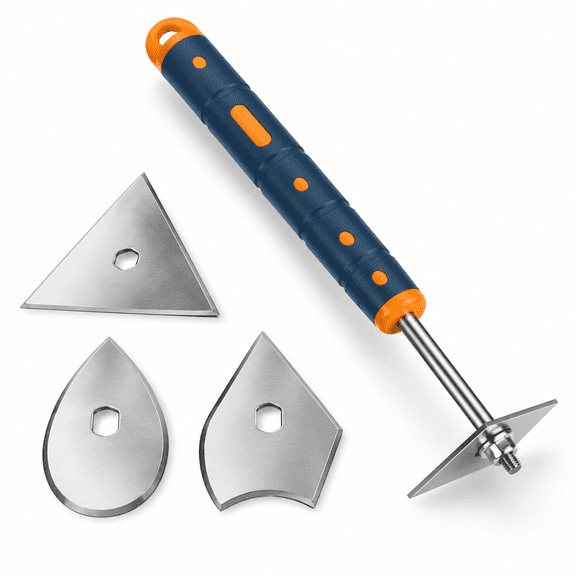 13-inch Contour Scraper Set with 3 Different Shapes for Contoured Surfaces