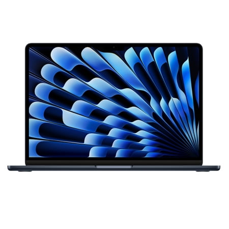 Restored 13-inch MacBook Air: Apple M3 chip with 8-core CPU and 10-core GPU, 8GB, 512GB SSD - Midnight
