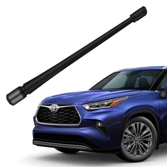 13 inches Flexible Rubber Antenna Replacement | Compatible with Toyota Tundra Tacoma FJ Cruiser 2000-2002| Designed for Optimized FM/AM Reception |Easy Installation |Internal Copper Coil