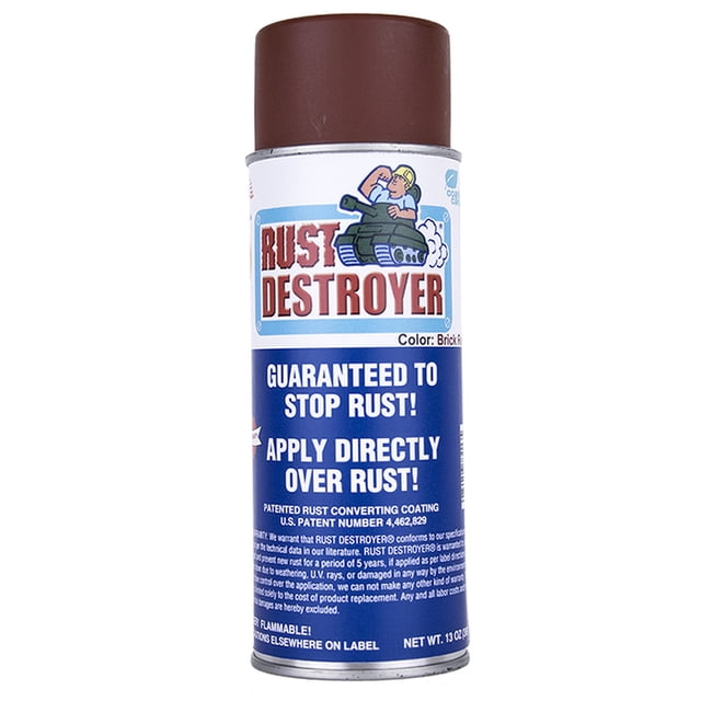 13 oz Advanced Protective Products 73013 Red Rust Destroyer Oil-Based ...