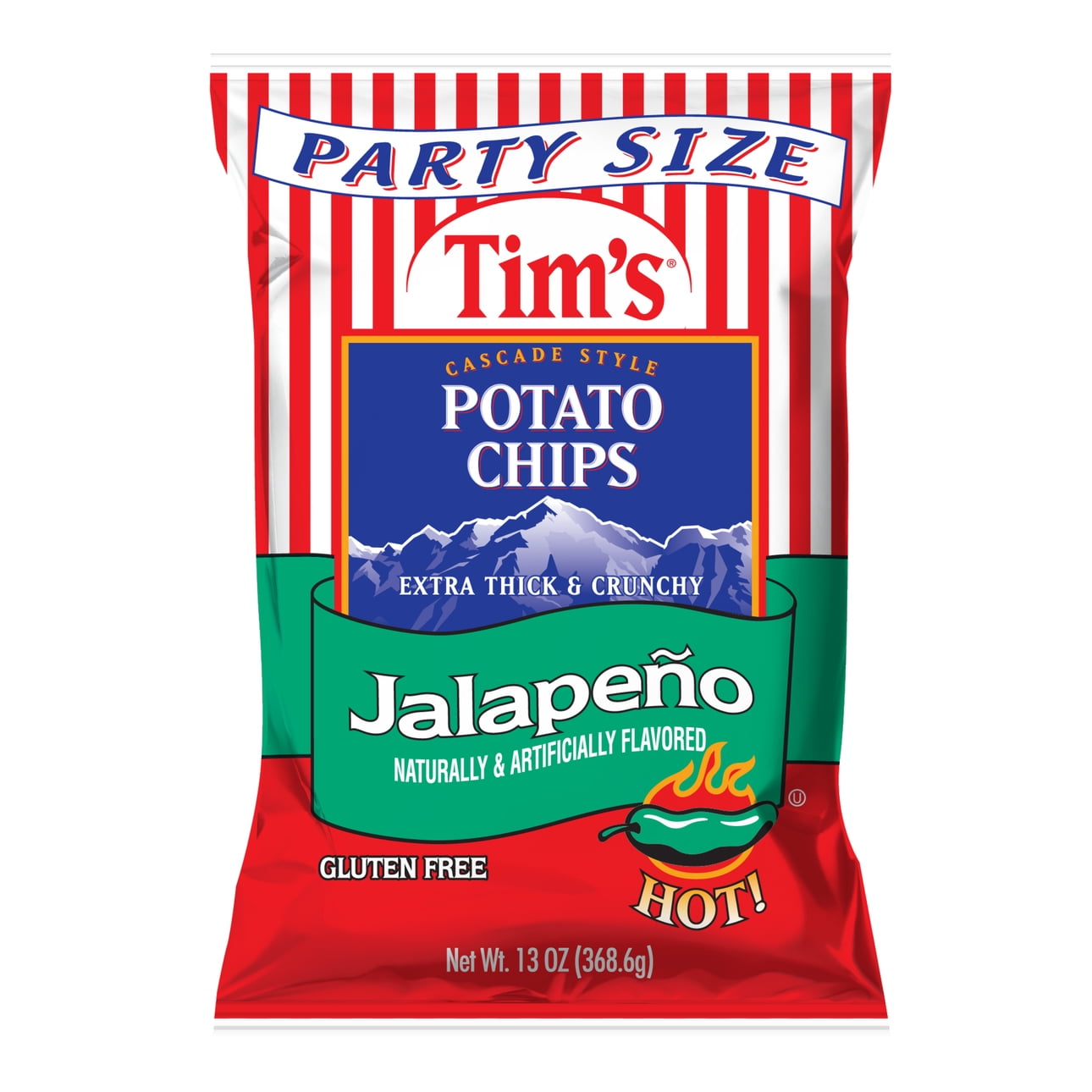 13 oz Tim's Jalapeño Extra Thick & Crunchy Potato Chips