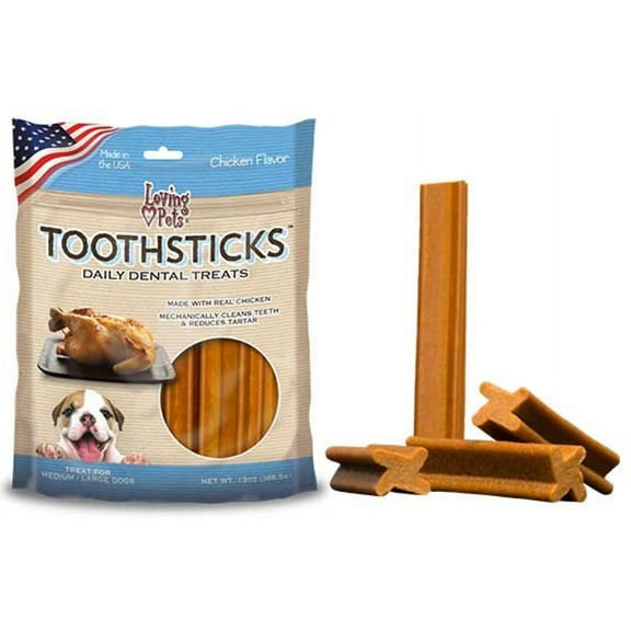 13 oz. Toothsticks Large Chicken Dental Sticks