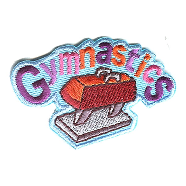 13 pieces 2" Custom Activity Scouts Applique Fun Patches - Gymnastics Patch 3