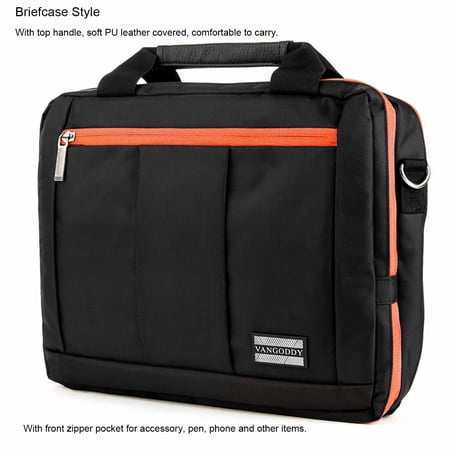 13 to 14 Inch Laptop Bag with Cable Organizer with 7 Ports USB Data Hub