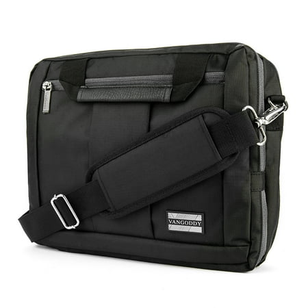13 to 14 Inch Laptop Bag with Cable Organizer with 7 Ports USB Data Hub