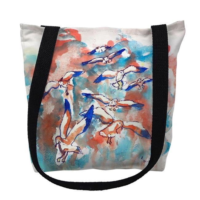 13 x 13 in. Gulls Flocking Small Tote Bag - Walmart.com