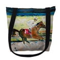 thumbnail image 1 of 13 x 13 in. Racing Horse Tote Bag - Small, 1 of 1