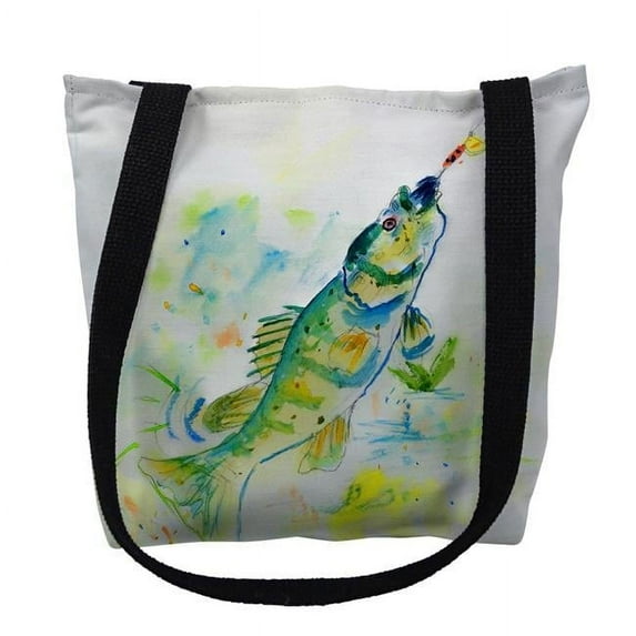13 x 13 in. Yellow Perch Tote Bag - Small