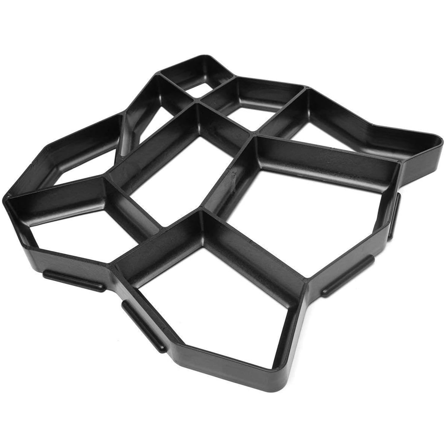Pathway Mold 13 x 13 x 1.4 inch 2 packs Walk Path Maker, Pathmate Stone Mold Paving ...