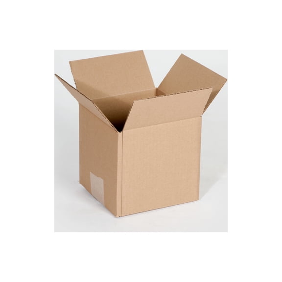 13 x 13 x 13" ECT-32 25/Case Kraft Corrugated Boxes