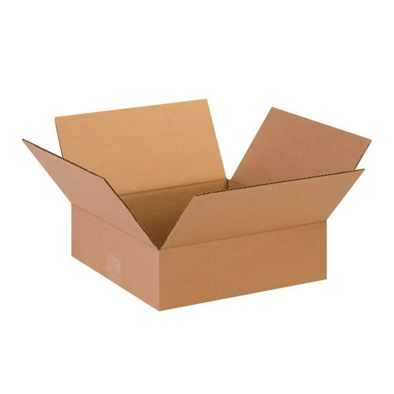 13 x 13 x 4" Flat Corrugated Boxes