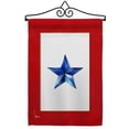 thumbnail image 1 of 13 x 18.5 in. Blue Star Garden Flag Set for Armed Forces Military Service Double-Sided Decorative Vertical Flags & House Decoration Banner Yard Gift, 1 of 1