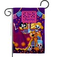 thumbnail image 1 of 13 x 18.5 in. Happy Di de Muertos Garden Flag with Fall Day of Dead Double-Sided Decorative Vertical Flags House Decoration Banner Yard Gift, 1 of 1