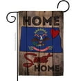 thumbnail image 1 of 13 x 18.5 in. State North Dakota Home Sweet American State Vertical Garden Flag with Double-Sided House Decoration Banner Yard Gift, 1 of 1
