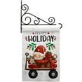 thumbnail image 1 of 13 x 18.5 in. Winter Gnome Wagon Garden Flag Set for Wintertime Christmas Double-Sided Decorative Vertical Flags & House Decoration Banner Yard Gift, 1 of 1