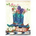 thumbnail image 1 of 13 x 18 in. Texas Blue Bonnets Print Garden Flag, 1 of 1