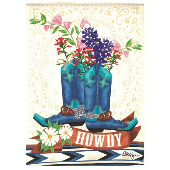 13 x 18 in. Texas Blue Bonnets Print Garden Flag