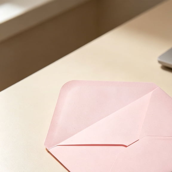 13 x 18cm Pink Envelopes | Oimcto Pink Wedding Envelopes with Moisture Seal Adhesive, Count Blank Paper Mailing Envelopes for Wedding Invitations, Postcards, Greeting Cards & Mailing - 5 Pcs