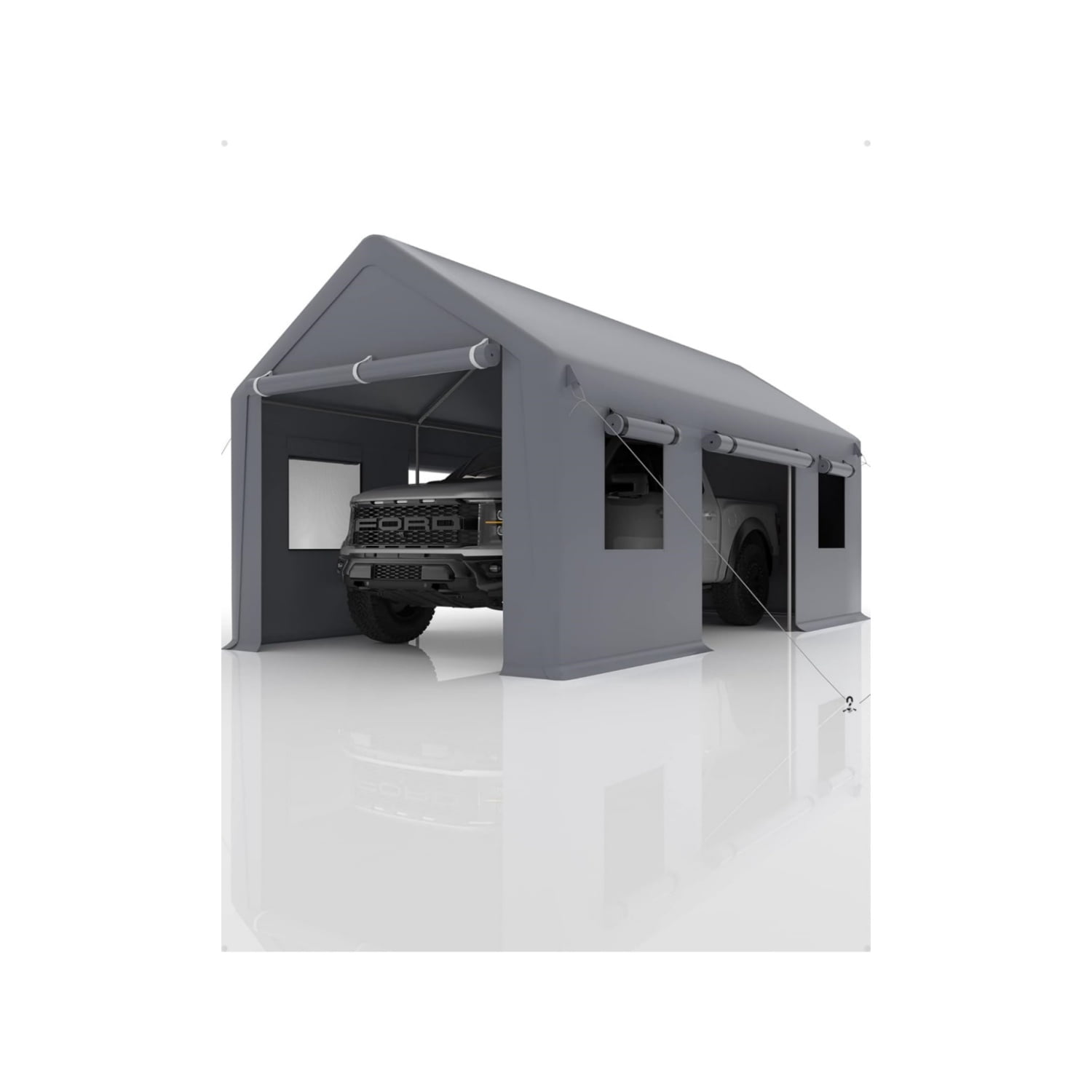 13 x 20 Zipper Door Replacement for Portable Carport