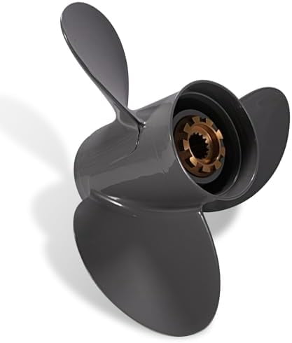 13 x 21 Aluminum Boat Outboard Propeller for Honda Engines 60-130HP, 15 ...
