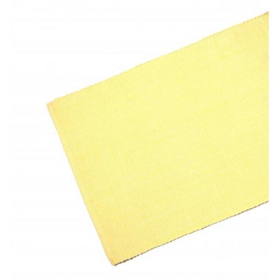 13 x 36 in. Ribbed Table Runner, Butter Yellow
