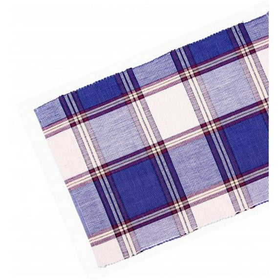 13 x 54 in. Ribbed Table Runner, Sherwood Navy